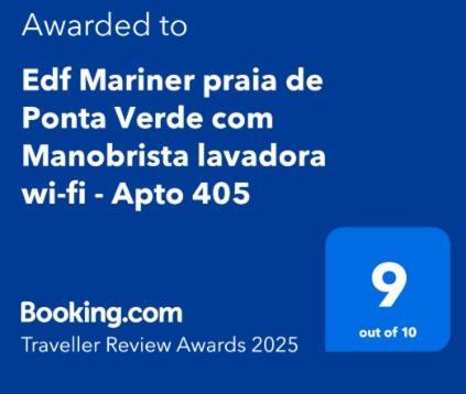 Praia De Ponta Verde Com Lavadora, Wi-Fi, Garagem - Quarto Andar Maceio  Exterior photo